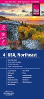 Wegenkaart - landkaart 04 USA Noord-Oost | Reise Know-How Verlag - thumbnail