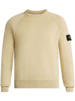 Stone Island sweat en jersey à patch logo - Tons neutres