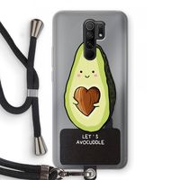 Avocuddle: Xiaomi Redmi 9 Transparant Hoesje met koord