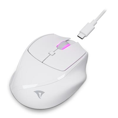 Sharkoon OfficePal M25W muis Gamen Rechtshandig RF Wireless + USB Type-C Optisch 4000 DPI