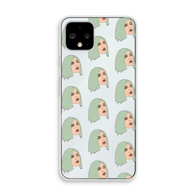 King Kylie: Pixel 4 Transparant Hoesje
