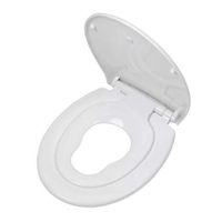 Tiger toiletzitting Tulsa - thermoplast - wit - 5x37,1x45 cm