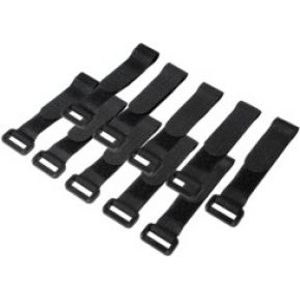 LogiLink KAB0056 kabelbinders klittenband 10 stuks 15cm