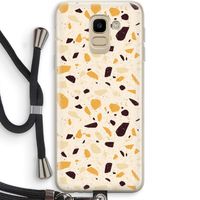 Terrazzo N°13: Samsung Galaxy J6 (2018) Transparant Hoesje met koord