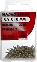Draadnagel bk 0,9x10mm mess 20gr - Deltafix