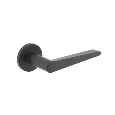 Intersteel Deurklink Tiga met rozet grijs