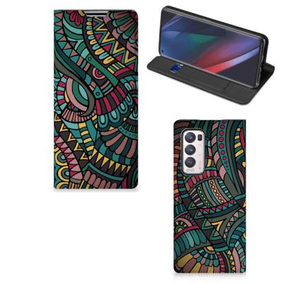OPPO Find X3 Neo | Hoesje met Magneet | Aztec