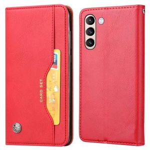 Card Set Series Samsung Galaxy S23 5G Wallet Case - Rood