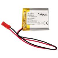 Akyga LP883440 Accupack Batterijgrootte: Speciaal LiPo 3.7 V 1200 mAh