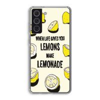 Lemonade: Samsung Galaxy S21 FE Transparant Hoesje