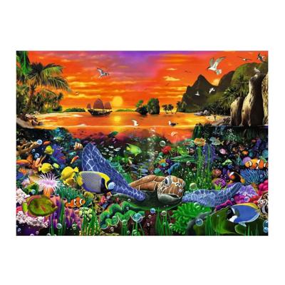 Ravensburger Legpuzzel schildpad in het rif, 500st.