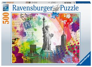 Ravensburger puzzel 500 stukjes New York postcard