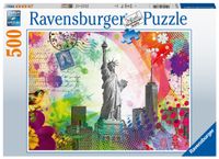 Ravensburger puzzel 500 stukjes New York postcard