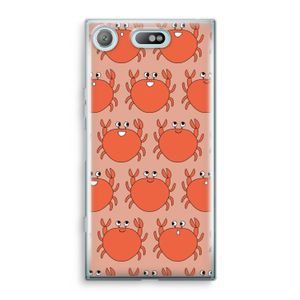 Krab: Sony Xperia XZ1 Compact Transparant Hoesje