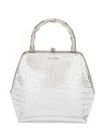 Jil Sander mini sac Goji Square en bambou - Gris - thumbnail