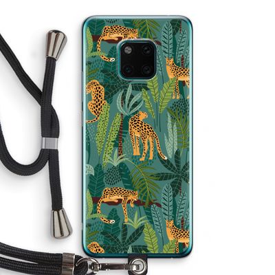 Luipaard 2: Huawei Mate 20 Pro Transparant Hoesje met koord
