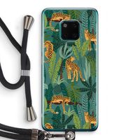 Luipaard 2: Huawei Mate 20 Pro Transparant Hoesje met koord
