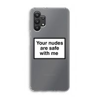 Safe with me: Samsung Galaxy A32 5G Transparant Hoesje