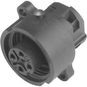 Amphenol C016 30G006 100 12 Ronde connector Bus, inbouw Totaal aantal polen: 6 + PE Serie (ronde connectors): C016 1 stuk(s)