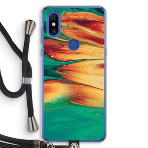 Green Inferno: Xiaomi Mi Mix 3 Transparant Hoesje met koord