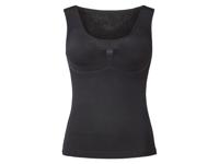 esmara Corrigerend dames hemd (S (36/38), Zwart/brede schouderbandjes)