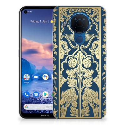 Nokia 5.4 | TPU Case | Beige Flowers