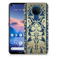 Nokia 5.4 | TPU Case | Beige Flowers