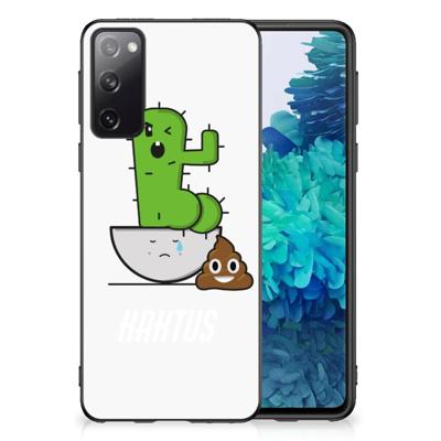 Samsung Galaxy S20 | Bumper Hoesje | Cactus Poo