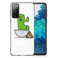 Samsung Galaxy S20 | Bumper Hoesje | Cactus Poo Samsung Galaxy S20 | Bumper Hoesje | Cactus Poo