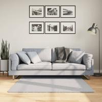 VidaXL Vloerkleed huarte laagpolig zacht wasbaar 120x120 cm grijs