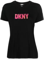 DKNY t-shirt à logo imprimé - Noir - thumbnail