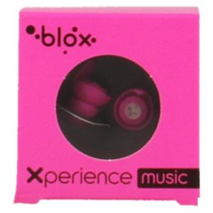 Blox Xperience Music Fluo Roze 1 Paar Oordoppen