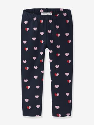 Sweat legging voor meisjes NMFLIA NAME IT marineblauw