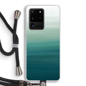 Ocean: Samsung Galaxy S20 Ultra Transparant Hoesje met koord