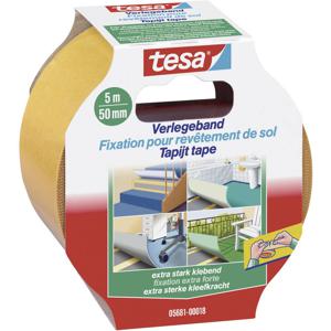 tesa EXTRA STRONG 05681-00018-11 Bevestigingstape Oranje (l x b) 5 m x 50 mm 1 stuk(s)