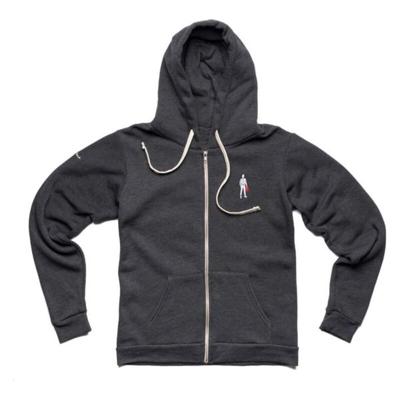 Herenhoodie OMP Driver Icon Donker Grijs - Maat: L