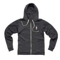 Herenhoodie OMP Driver Icon Donker Grijs - Maat: L