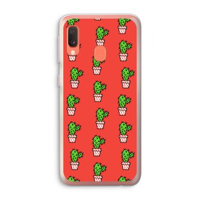 Mini cactus: Samsung Galaxy A20e Transparant Hoesje