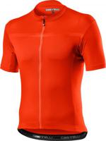 Castelli classifica fietsshirt korte mouw oranje heren XXL