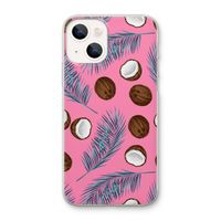 Kokosnoot roze: iPhone 13 mini Transparant Hoesje