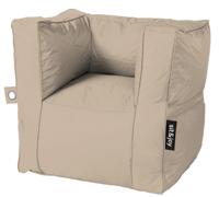 Zitzak stoel 'Grandio' Beige - Wit / Ecru - Weerbestendig - Sit&Joy
