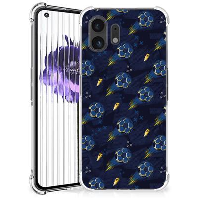 Doorzichtige Silicone Hoesje voor Nothing Phone (2) Voetbal