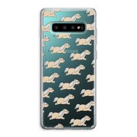 Ponys: Samsung Galaxy S10 Plus Transparant Hoesje