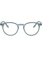 Oliver Peoples lunettes de vue Riley-R à monture ronde - Bleu