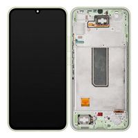 Samsung Galaxy A34 5G Front Cover & LCD Display GH82-31200C - Felgroen - thumbnail