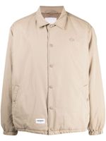 CHOCOOLATE veste bomber matelassée à patch logo - Marron