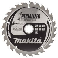 Makita Cirkelzaagblad voor Hout | Efficut | Ø 150mm Asgat 20mm 25T - E-06890