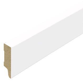 Stijlplint Grondlak model Blok 18x80mm - lengte 244cm