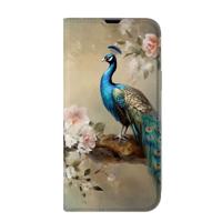 Smartphone hoesje voor iPhone 13 Pro Max Vintage Pauwen