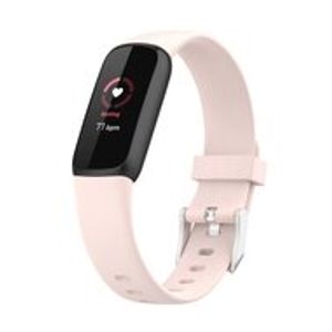 Fitbit Luxe - Sportbandje met gesp - Maat: Small - Licht roze